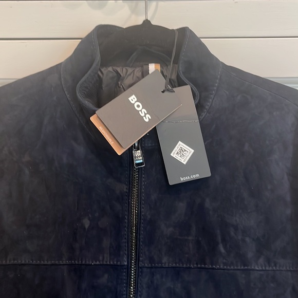 BOSS Mapson suede Jacket - Picture 3 of 11